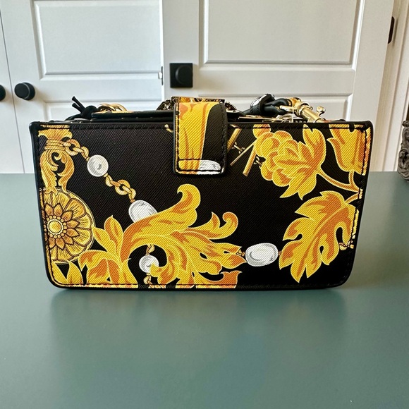 Versace Jeans Collection Black and Gold Mini Bag - Picture 3 of 8